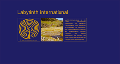 Desktop Screenshot of labyrinth-international.org